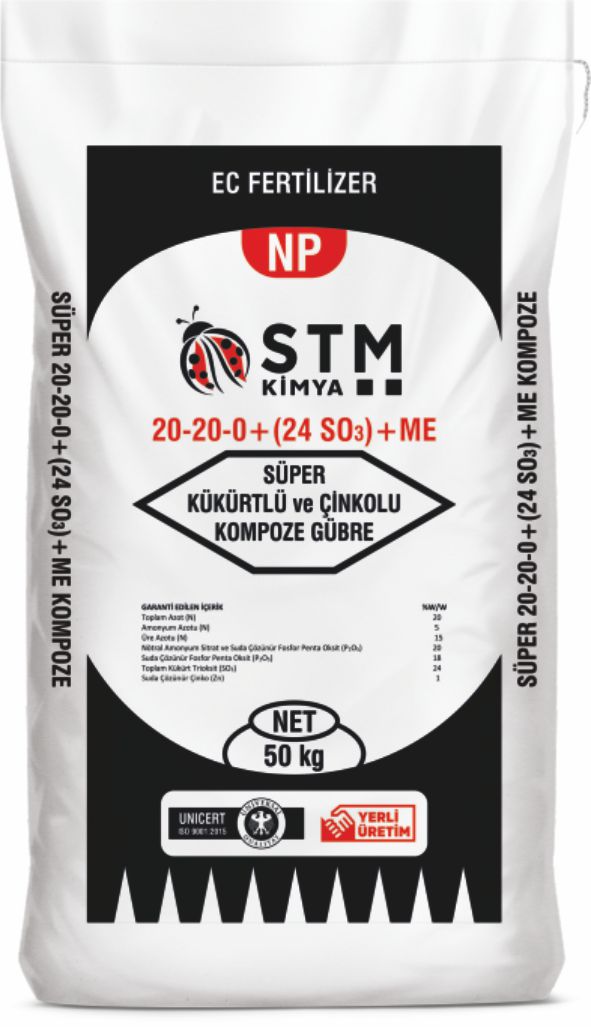 Stm Kimya 20-20-0 + 24 S03 + ME